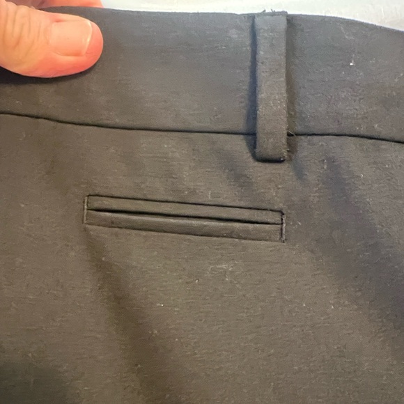 TALBOTS TAILORED BLACK STRETCH STRAIGHT LEG PANTS, SIZE 4, NWT - Picture 7 of 13